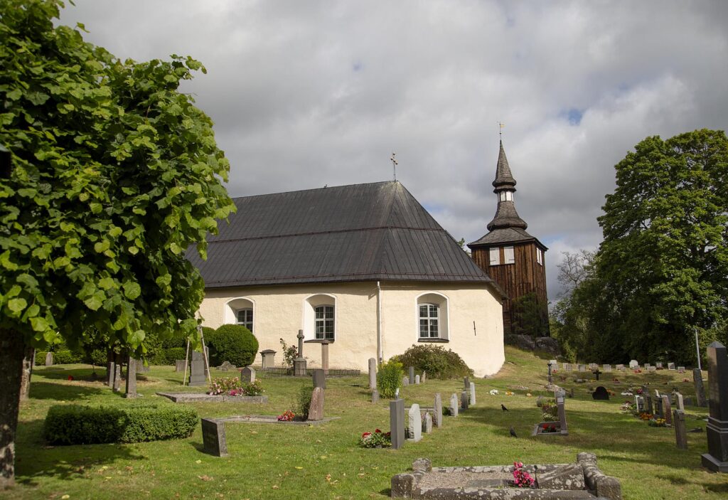 Trosa Stadskyrka och klockstapel