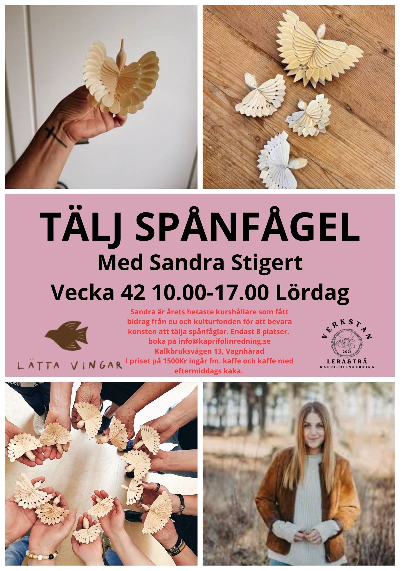 Fågel i trä
